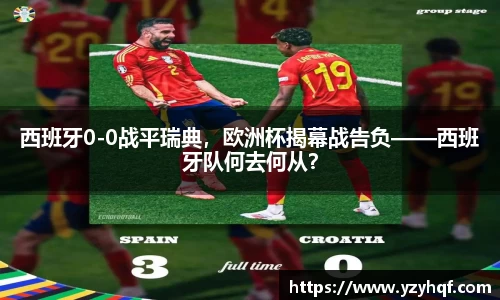 西班牙0-0战平瑞典，欧洲杯揭幕战告负——西班牙队何去何从？